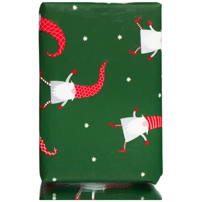 Gift Wrapping Paper With Santas